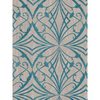 Seabrook Designs LE20002 Leighton Abstract Designs Acrylic Coated Wallpaper